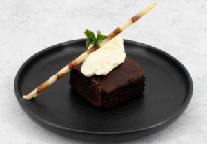 DOUBLE BELGIAN CHOCOLATE BROWNIE (V)