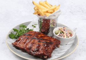 HALF RACK OF BARBECUE RIBS (GF)