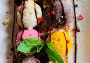 ICE CREAM (V) & SORBET (GF)